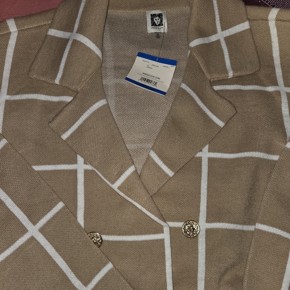 Ann Klein NWTs Blazer Coat - Picture 2 of 6